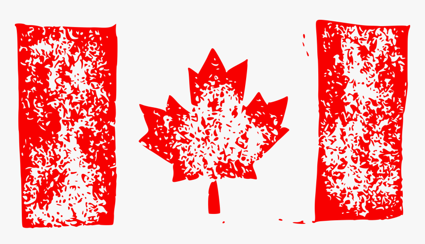 Grunge Flag Of Canada 6 - Canada Flag Grunge Png, Transparent Png, Free Download