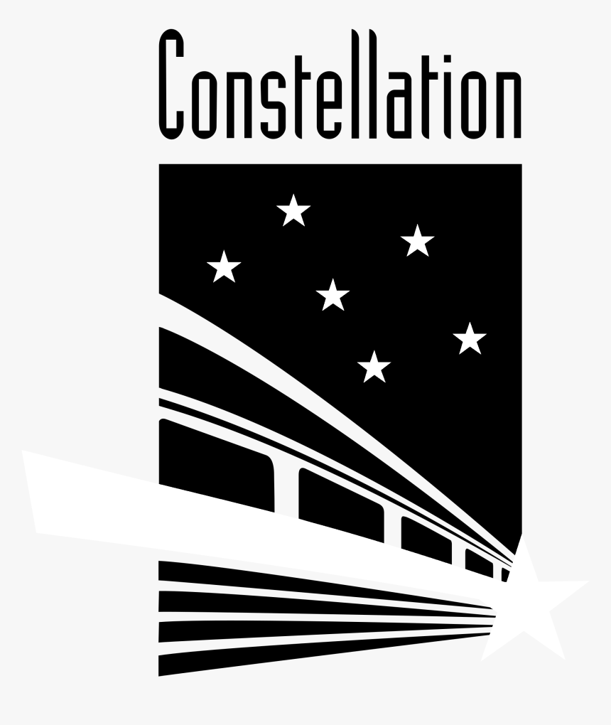 Constellation Logo Black And White - Poster, HD Png Download, Free Download