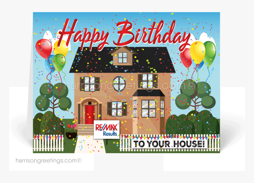 Happy Birthday To Your House Anniversary Cards For - Poster, HD Png Download, Free Download