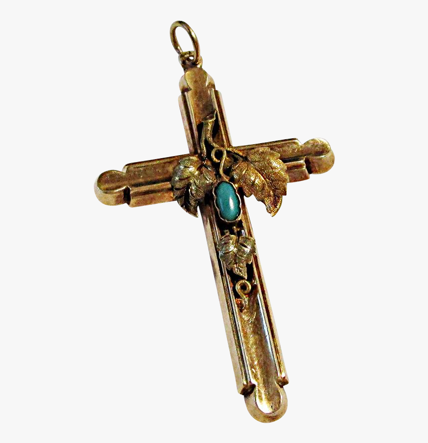 Transparent Gold Cross Png - Pendant, Png Download, Free Download