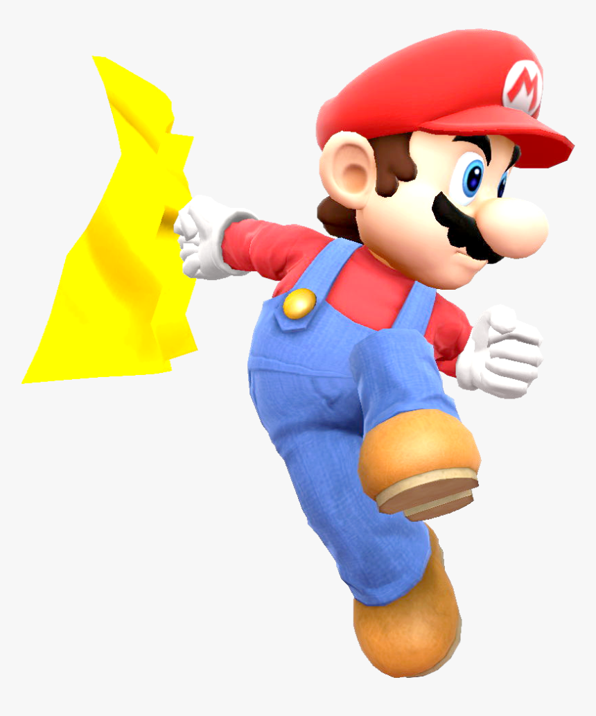 Mario With The Cape - Mario Cape Png, Transparent Png, Free Download