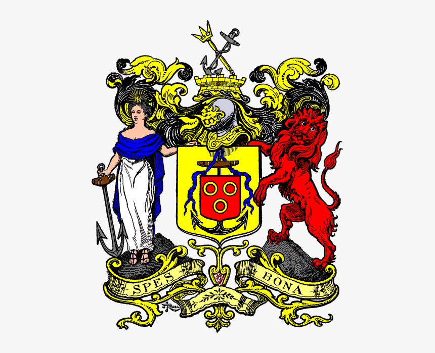Coat Of Arms Of Cape Town, South Africa - Lion Crest, HD Png Download, Free Download