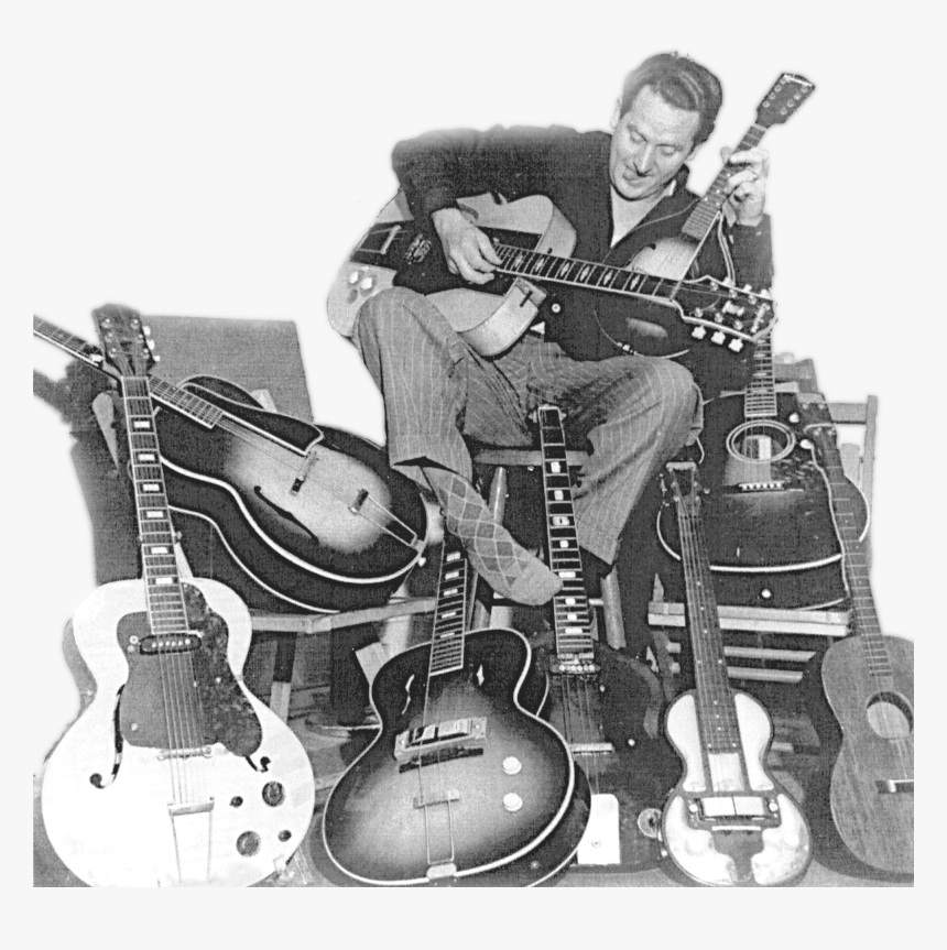 Les Paul"s Argyle Socks - Lester William Polsfuss Les Paul, HD Png Download, Free Download