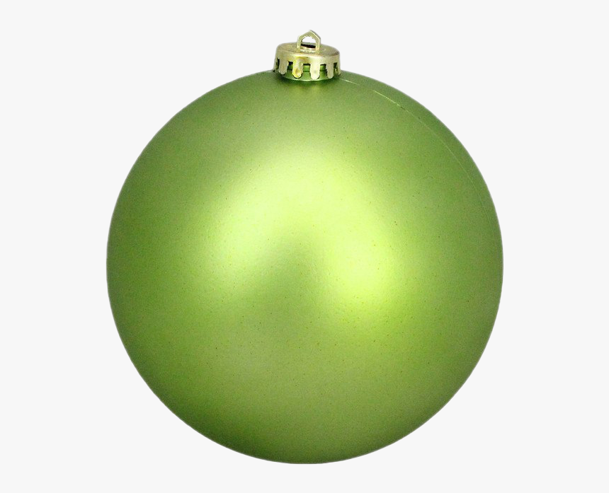 Green Christmas Ball Png Pic - Christmas Ornament, Transparent Png, Free Download