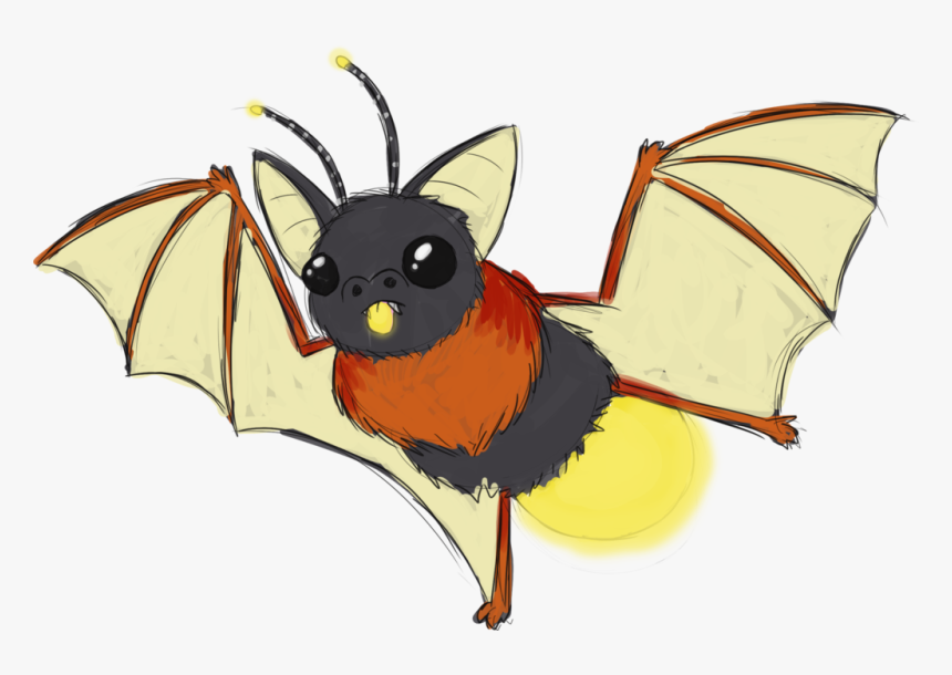 Firefly Cartoon Png - Bat Firefly, Transparent Png, Free Download