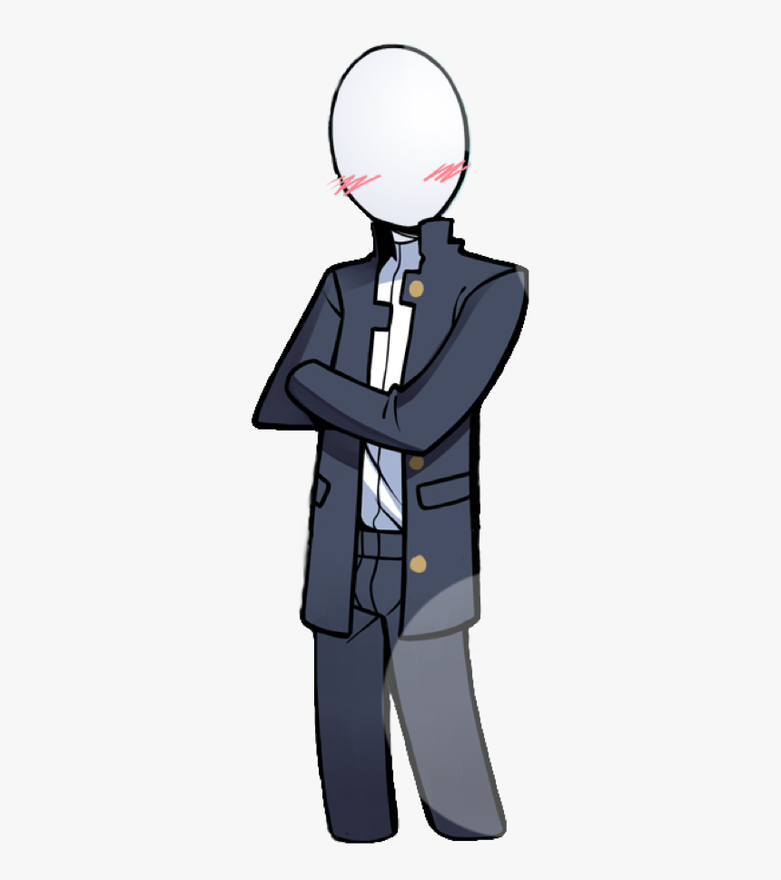 #slenderman #tsundere #creepypasta #movie #schoolboy - Slenderman, HD Png Download, Free Download