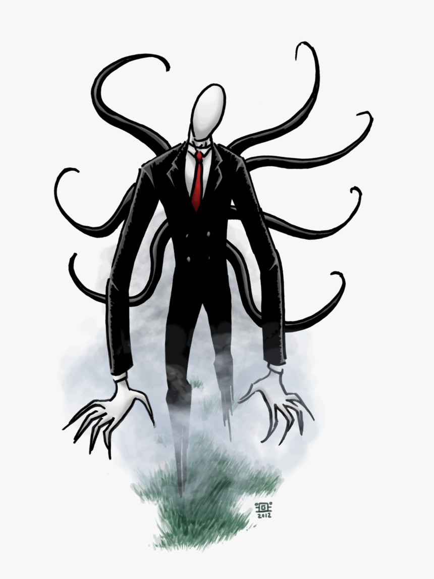 Slender Man Png - Slenderman Drawing, Transparent Png, Free Download