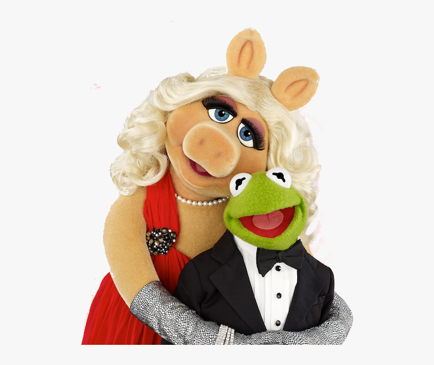 Kermit The Frog And Miss Piggy Kissing - Muppets Miss Piggy And Kermit, HD Png Download, Free Download