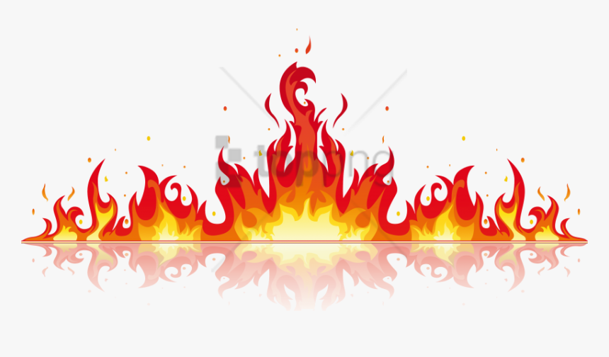 Free Png Fire Flame Vector Png Image With Transparent - Flames Clipart, Png Download, Free Download