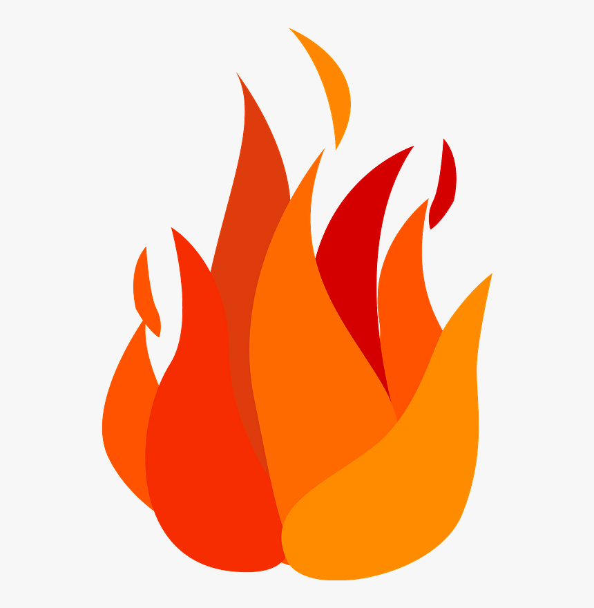 Flame Fire Clipart - Illustration, HD Png Download, Free Download