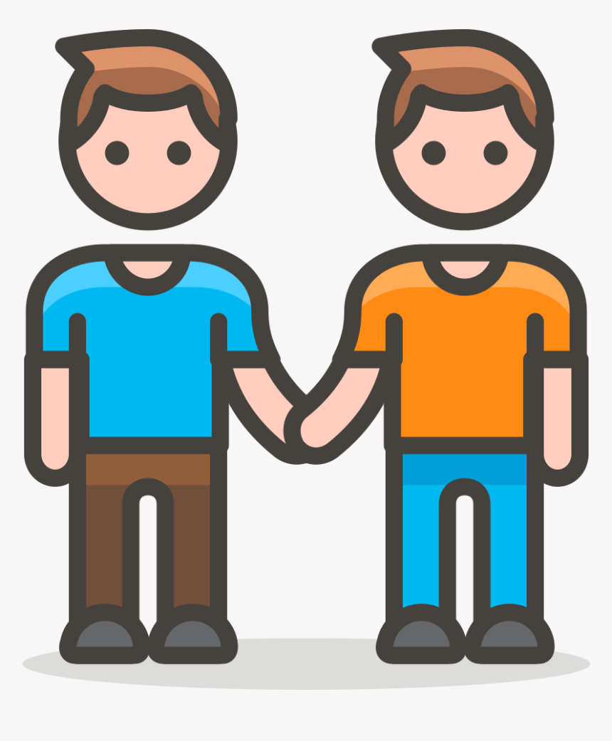 Men Holding Hands Clipart, HD Png Download, Free Download