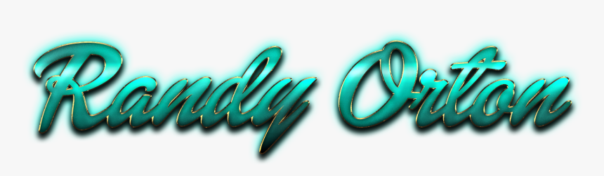 Randy Orton Name Logo Png - Graphic Design, Transparent Png, Free Download
