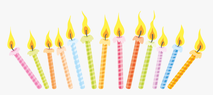 Birthday Candle Clip Art Flame Hd Png Download Kindpng