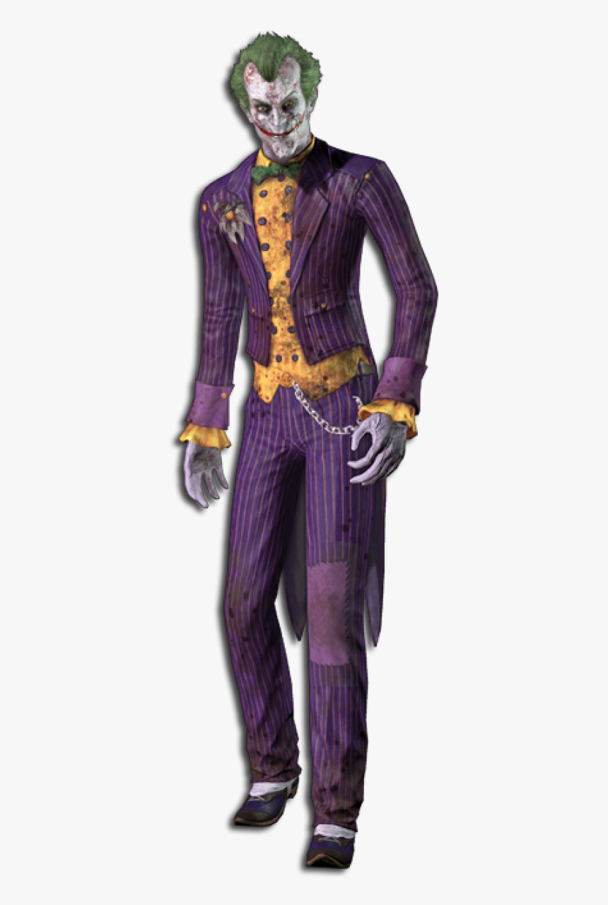 Transparent The Joker Png - Joker Batman Arkham Png, Png Download - kindpng