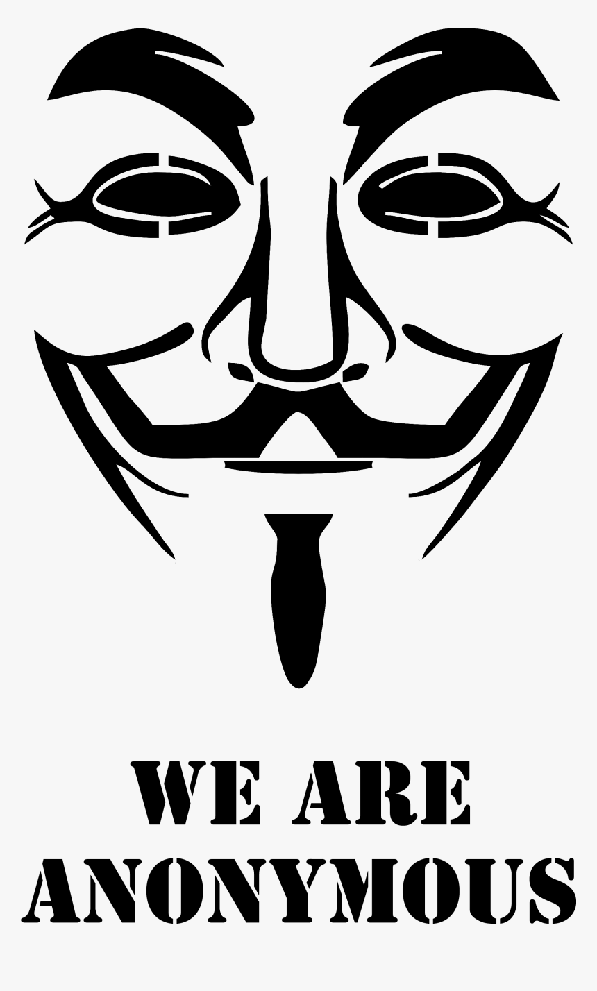 Anonymous Mask Pnganonymous Mask Png - Guy Fawkes Mask, Transparent Png, Free Download