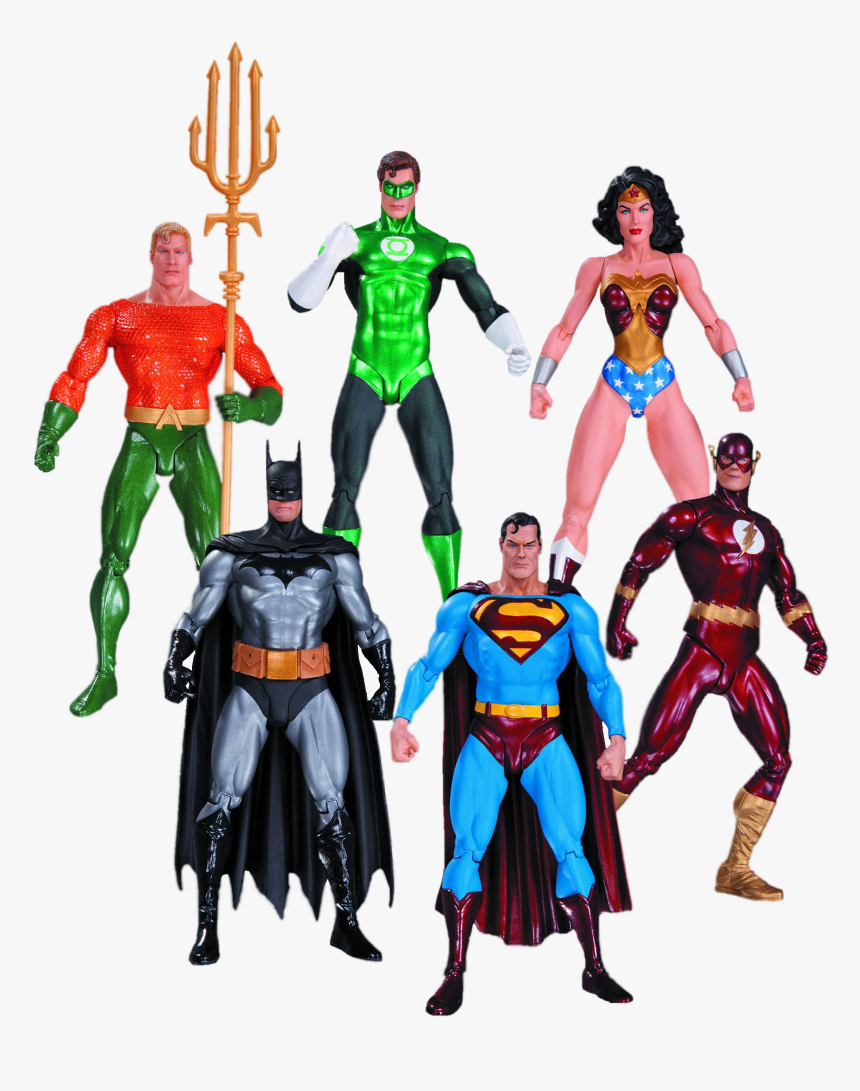 Transparent Justice League Png - Justice League Alex Ross Figures, Png Download, Free Download