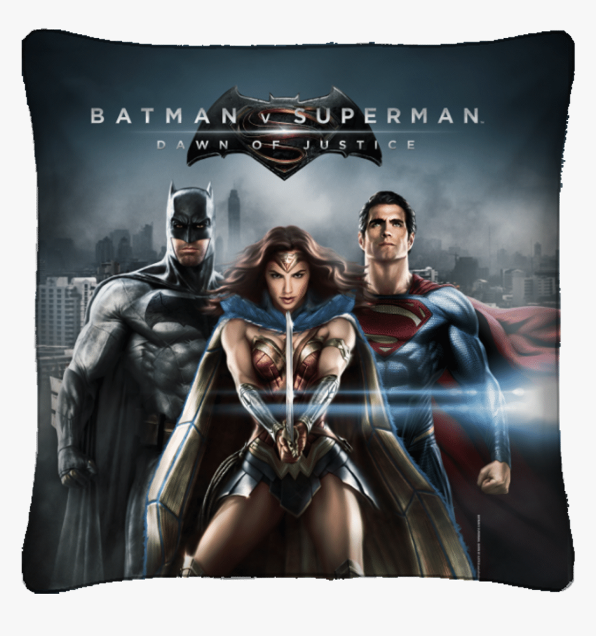 Justice League Filled Cushion - Cushion, HD Png Download, Free Download