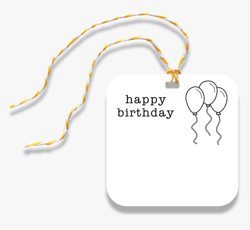 Birthday Gift Tag - Illustration, HD Png Download, Free Download