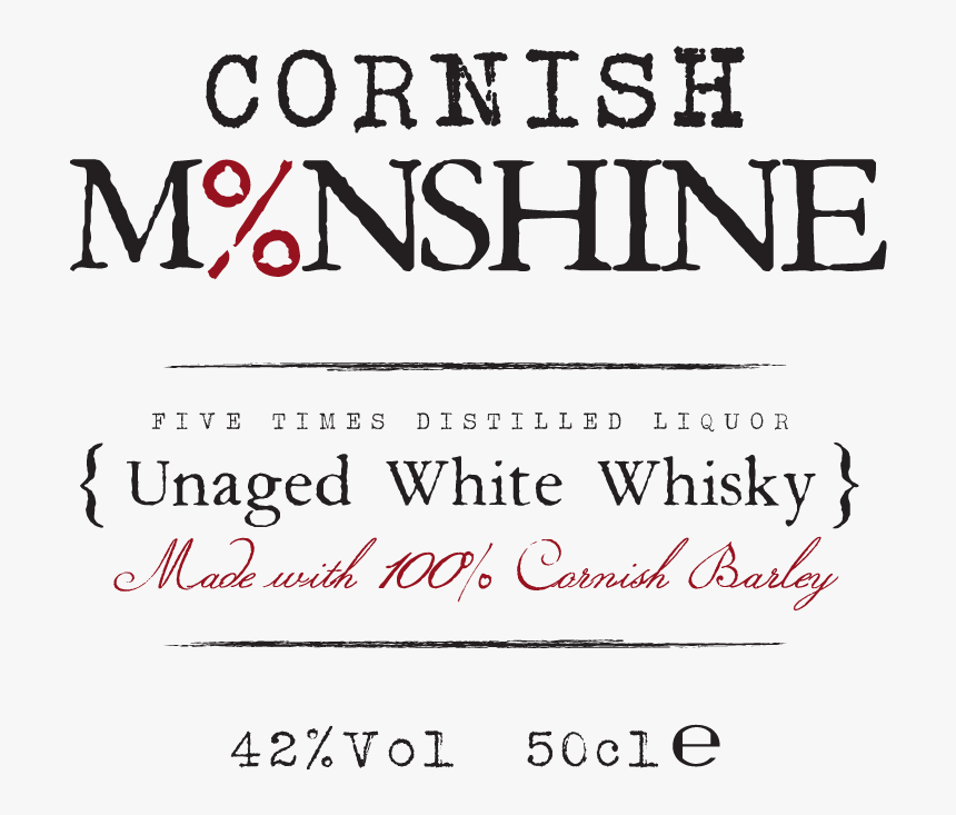 Cornwall Creative Cornish Moonshine - Calligraphy, HD Png Download, Free Download