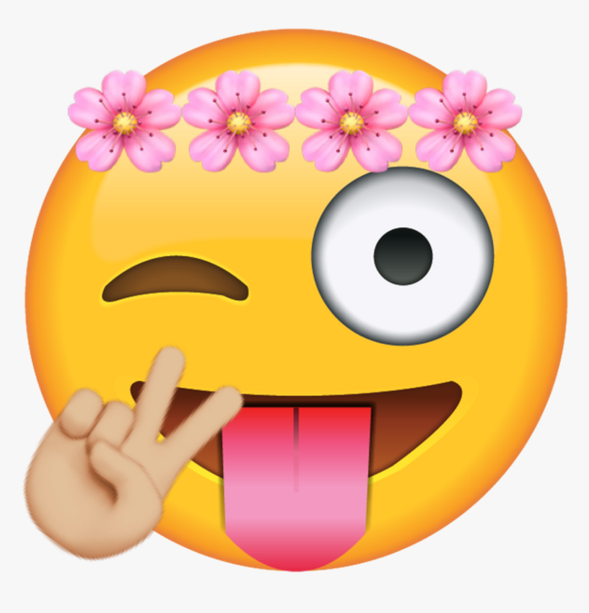 Winky Eye Tongue Out Emoji , Png Download - Emoji Blink Png Tongue, Transparent Png, Free Download