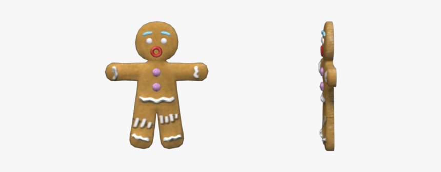 Shrek Gingerbread Man Png - Mongo The Gingerbread Man, Transparent Png, Free Download