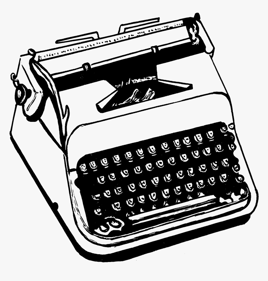 Typewriter Png, Transparent Png, Free Download