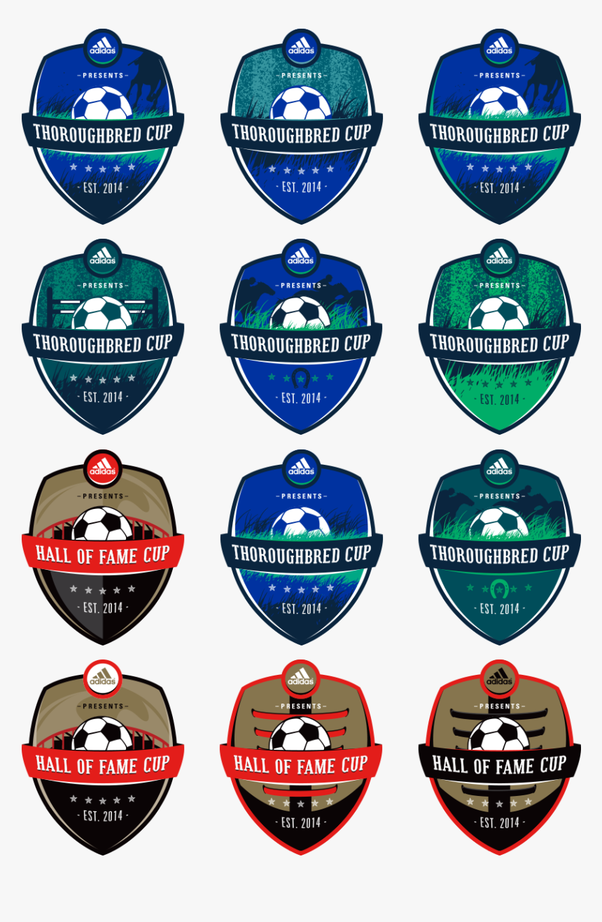 Various Soccer Tournament Crest Logo Options - Vector Graphics, HD Png Download, Free Download