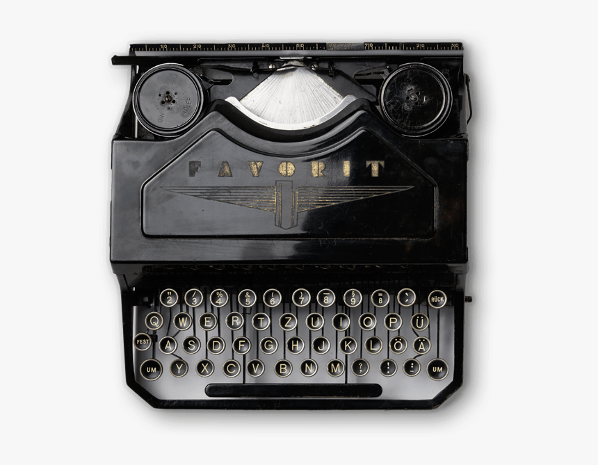 Old Typewriter - Typewriter Thesis, HD Png Download, Free Download