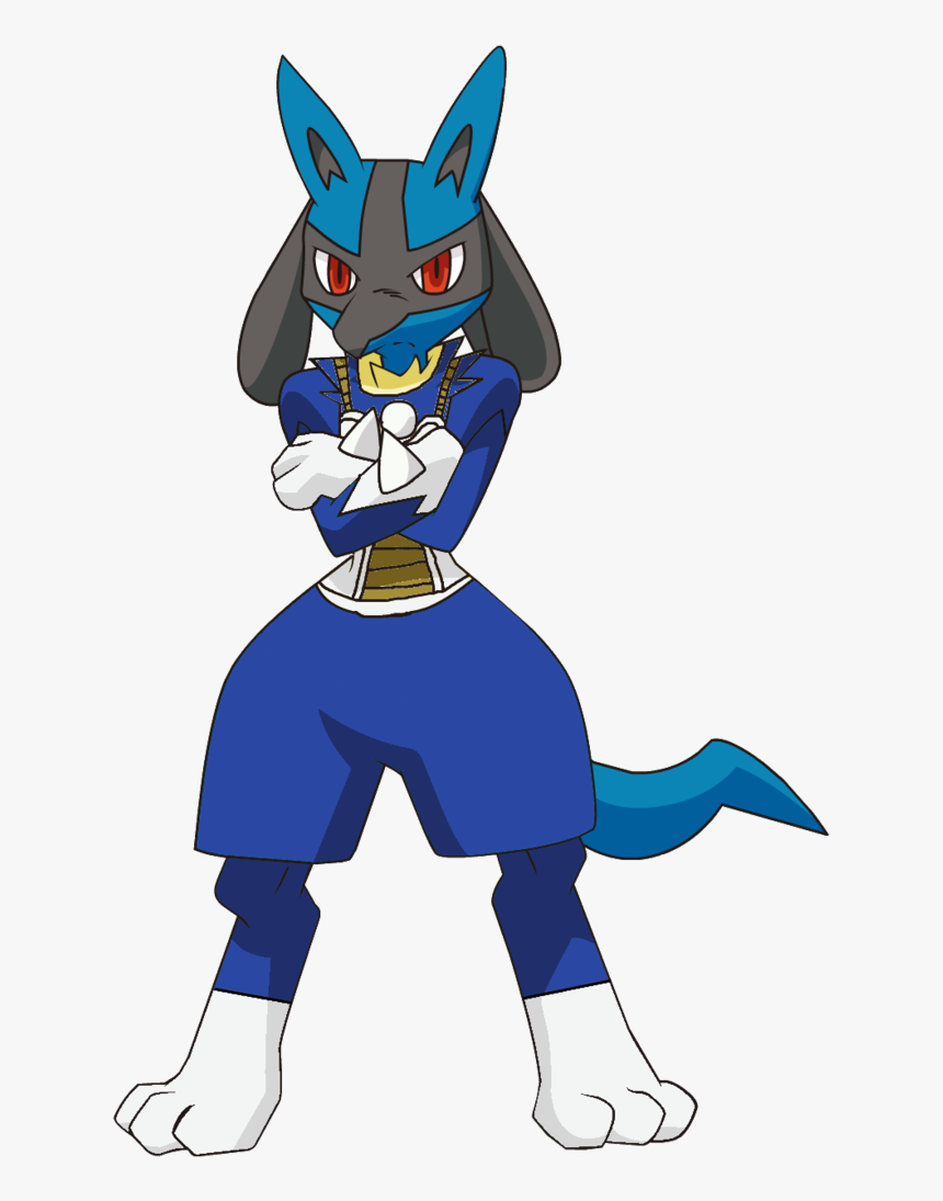Lucario Standing Straight , Png Download - Pokemon Crossed Arms Png, Transparent Png, Free Download