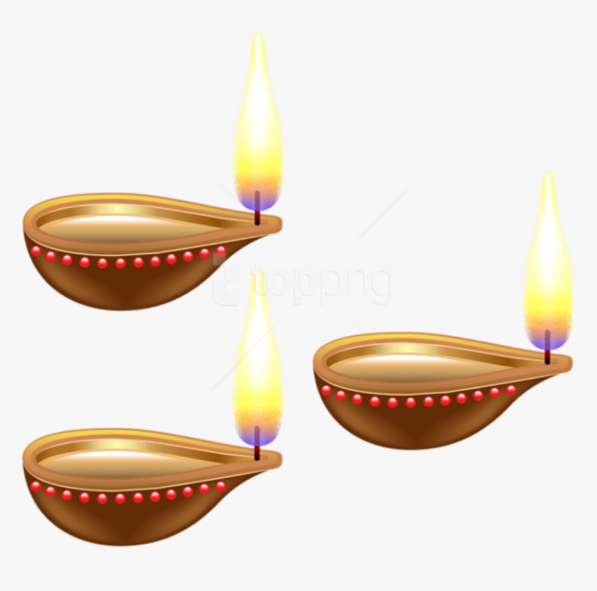 Free Png Download India Candles Transparent Clipart - Transparent Diwali Lamp, Png Download, Free Download
