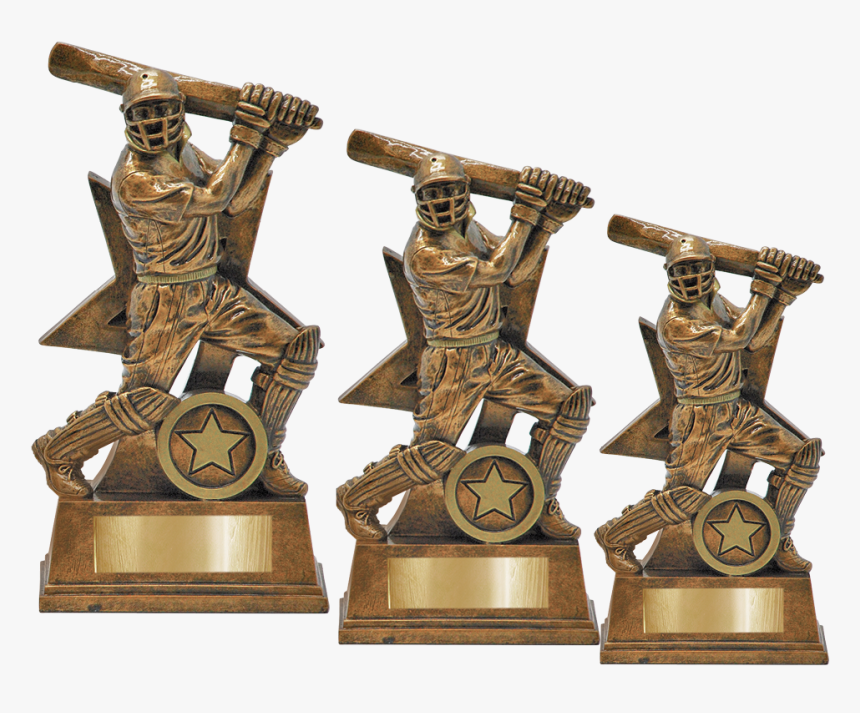 Ad Cricket Batter Rft5 - Bronze Sculpture, HD Png Download, Free Download