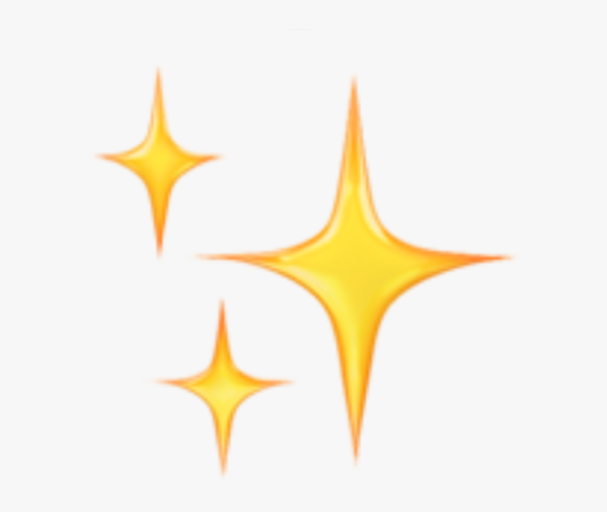 Emoji Emojis Emojisticker Emojistickers - Transparent Background Sparkle Emoji, HD Png Download, Free Download