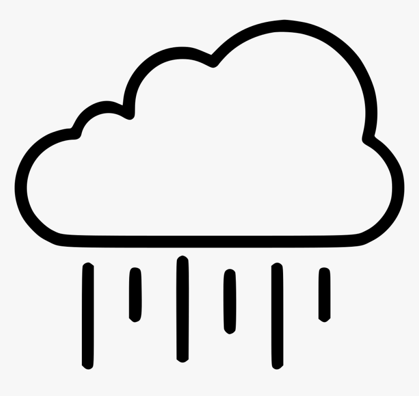 Cloud Rain Medium Rain - Portable Network Graphics, HD Png Download, Free Download