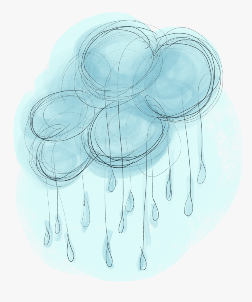 Rain - Sketch, HD Png Download, Free Download