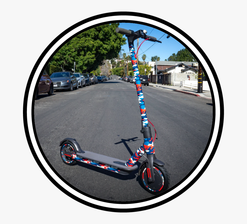 Benefits Of Wrapping Your Electric Scooter - Street, HD Png Download, Free Download