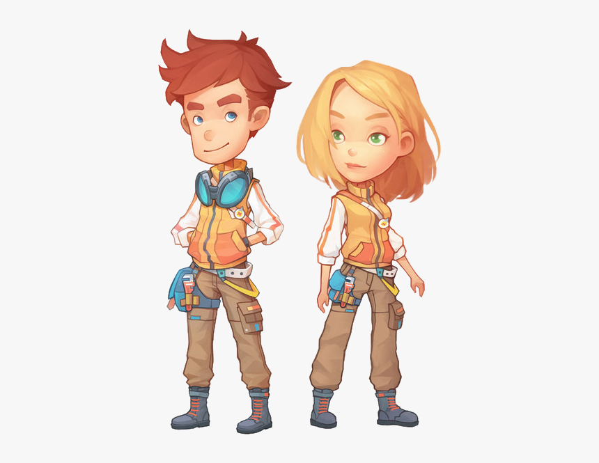 My Time At Portia Wiki - My Time At Portia Character Creation, HD Png Download, Free Download