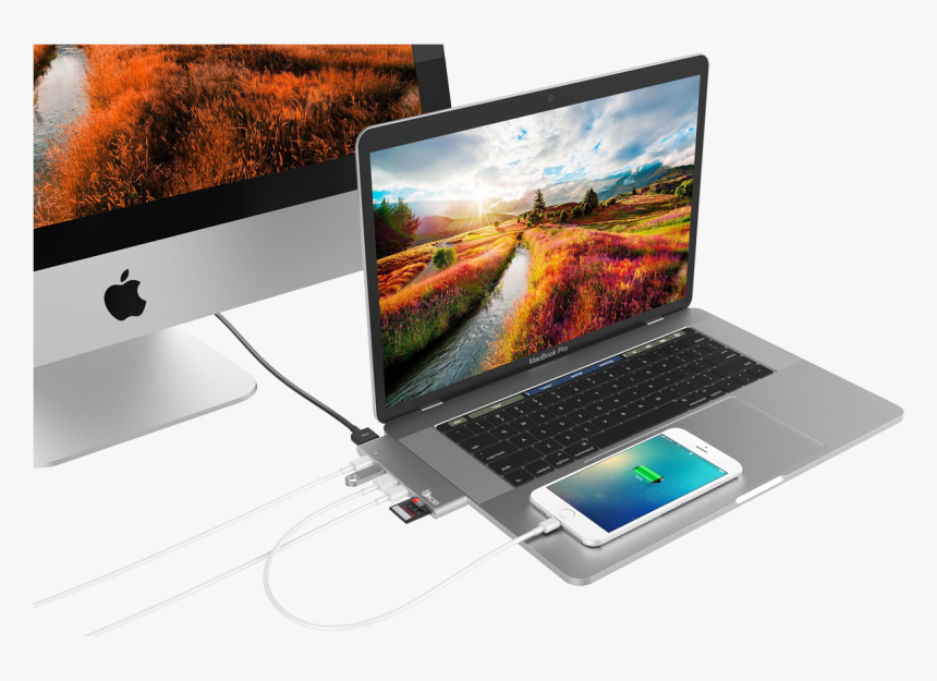 Apple Macbook Pro , Png Download - Mac Hdmi Built In Port, Transparent Png, Free Download