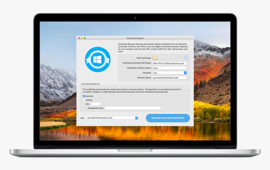 Certificate Request Macbook Pro 15 Full Screen - Apple Imac Screensaver 2019, HD Png Download, Free Download