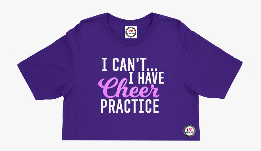 Home Clothing Kids Shirts Tanks Kids Purple Cheer Practice - Godfather, HD Png Download, Free Download