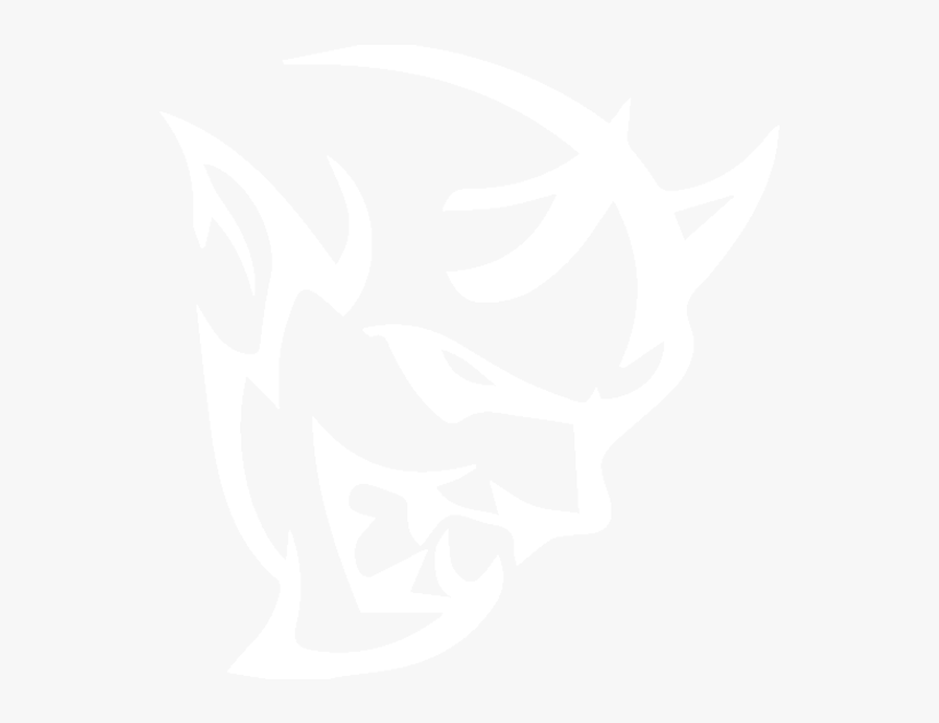 Challenger Drawing For Free Download On - Dodge Challenger Demon Logo, HD Png Download, Free Download