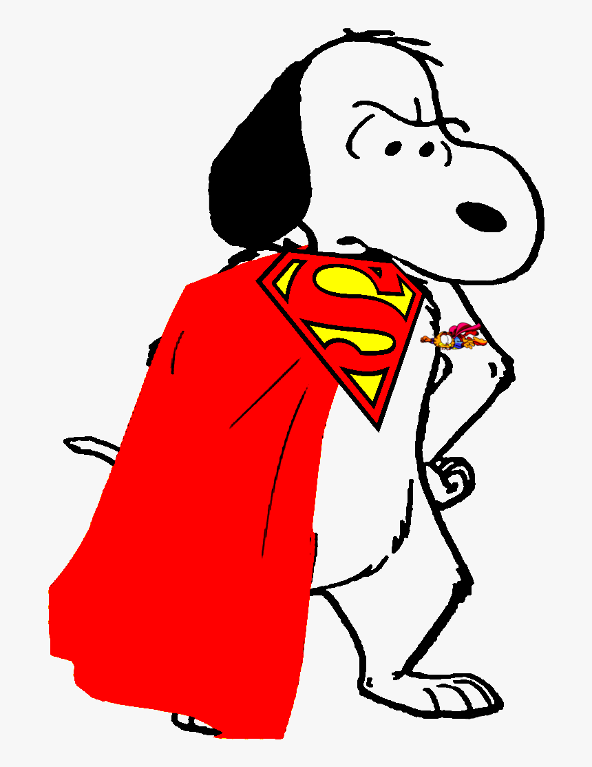 Macro Super Snoopy Vs - Superman, HD Png Download, Free Download