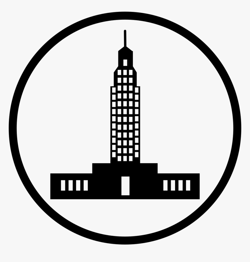 Tv Landmark - Empire State Building Silhouette, HD Png Download, Free Download