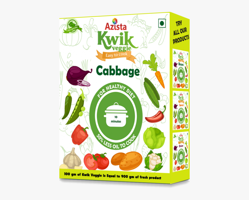 Kwikveggie Dehydrated Cabbage - Dehydrated Vegetables, HD Png Download, Free Download