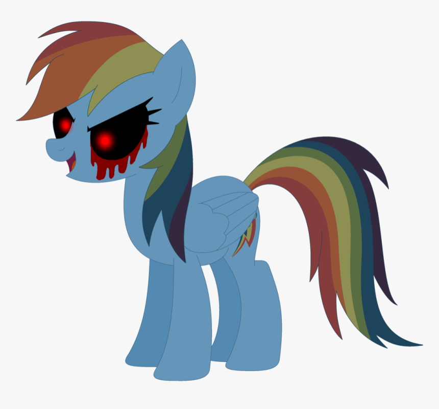 Rainbow Dash Exe By Ra1nb0wk1tty-dc3lyit - My Little Pony Rainbow Exe, HD Png Download, Free Download