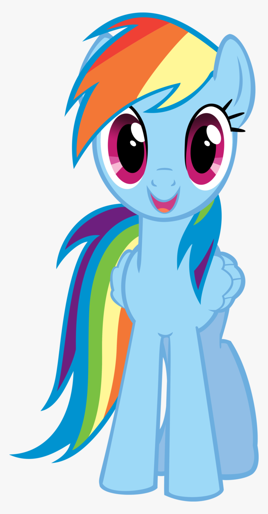 Rainbow Dash - Rainbow Dash My Little Pony Characters, HD Png Download, Free Download