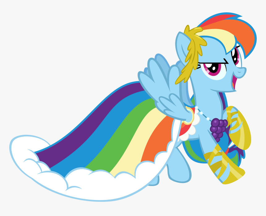 The Gala Dress - Friendship Is Magic Rainbow Dash, HD Png Download, Free Download