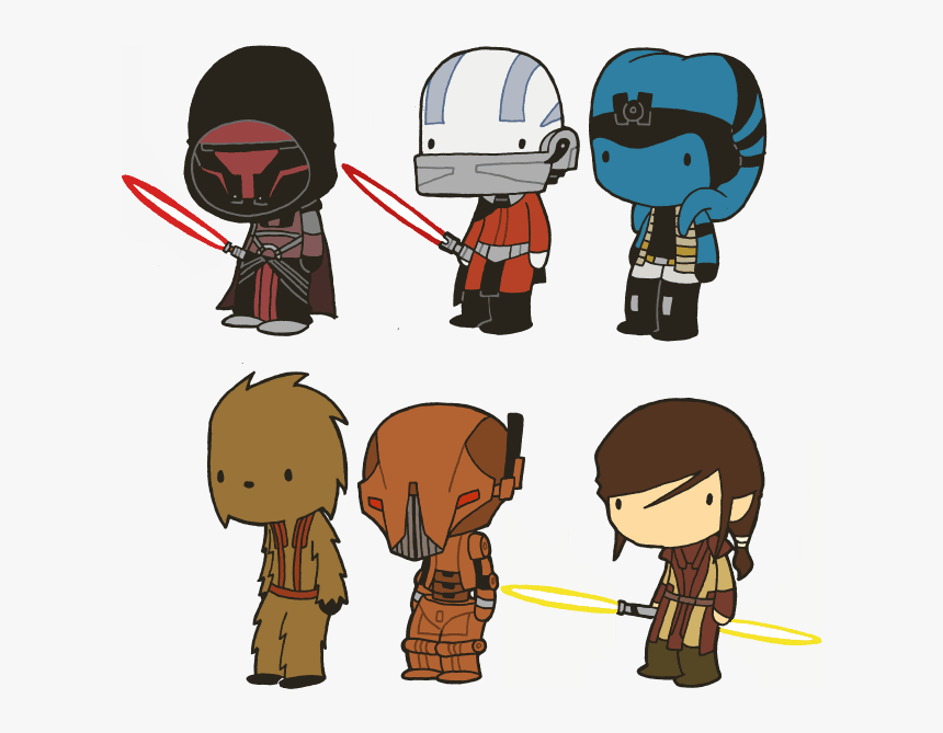 Lil Star Wars Characters , Png Download - Star Wars Characters Clip Art, Transparent Png, Free Download