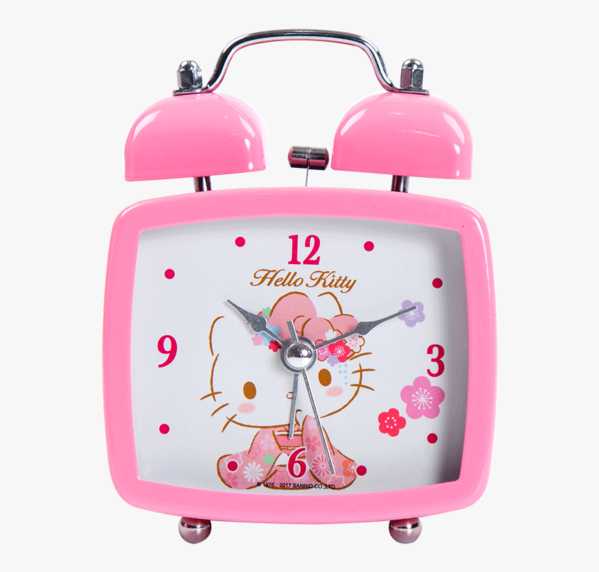 Hellokitty Hello Kitty Alarm Clock Student Alarm Clock - Alarm Clock, HD Png Download, Free Download