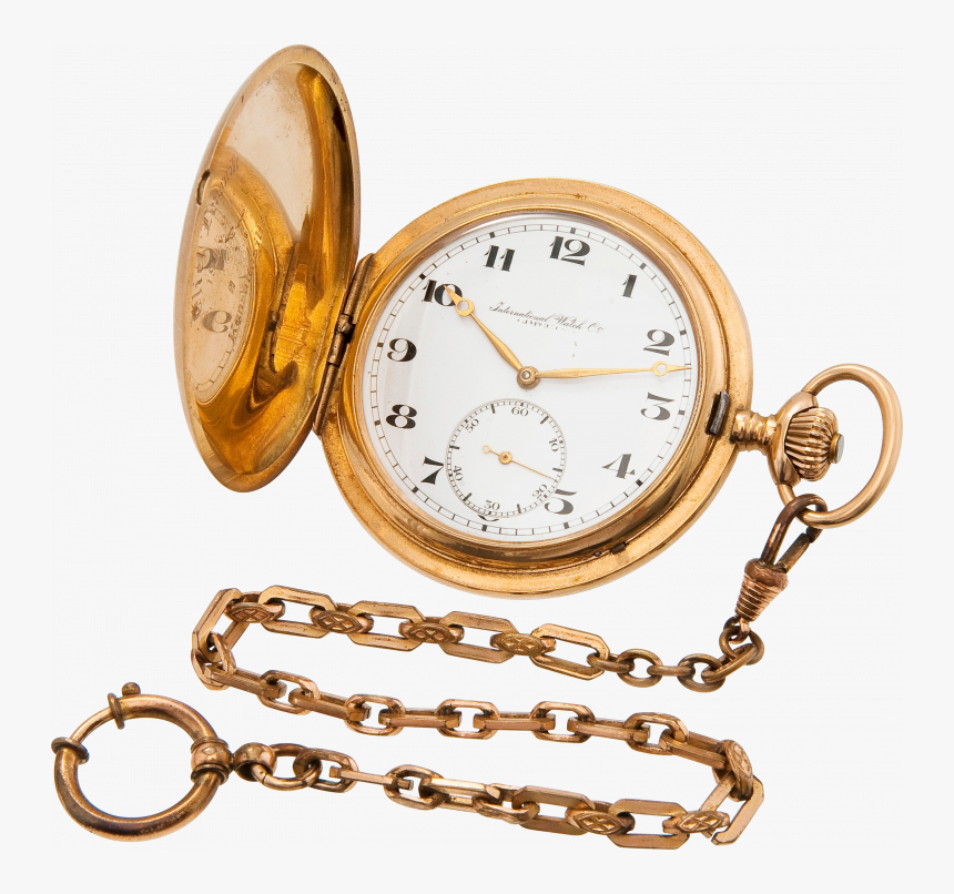 Gold Pocket Watch Png, Transparent Png, Free Download