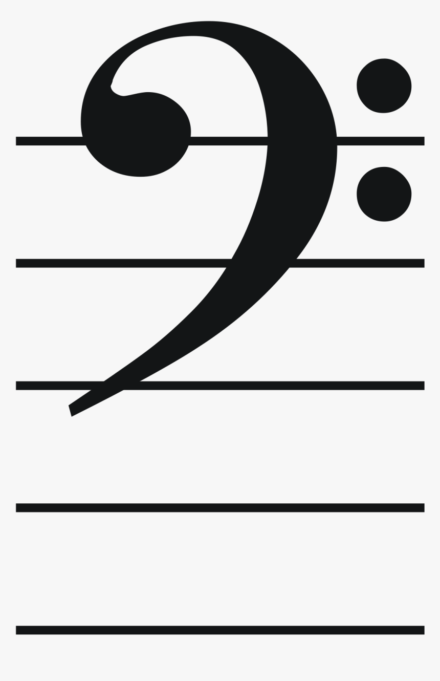 Png Bass Clef, Transparent Png, Free Download